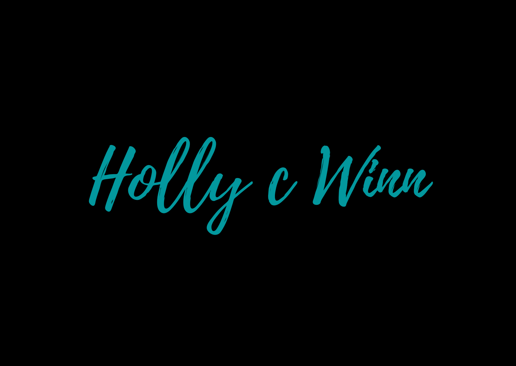 Holly C. Winn's Portfolio Website